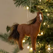 Brown Horse Ornament