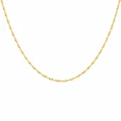 14K Gold Singapore Chain 020 Gauge (1.3mm)