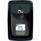 Health Guard DesignerSeries NoTouch M-Fit Dispenser - Automatic - 1.27 quart Capacity - Support 4 x C Battery - Touch-free, Refillable, Low Battery Indicator, Site Window - Black - 1 Each