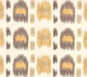 Alan Campbell Fabric: Cintra - Custom Multi-Brown / Camel on Tinted on 100% Linen