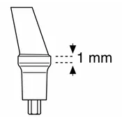 15° Pre-Inclined Abutment for 4.8mm Implant