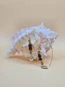 Garnet Timeless Love Earrings by KBD Studio — Salt Boutique (Copy)