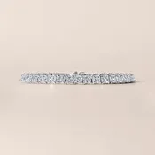 Asscher-Cut Diamond Tennis Bracelet