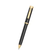 Montegrappa Zero Yellow Gold Plated and Black Ballpoint Pen