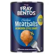 Fray Bentos Chicken Meatballs in a Swedish Style Gravy