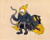 Ghost Rider - Art Print