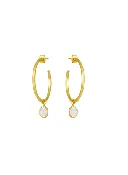 Catalina Hoop Earrings Gold