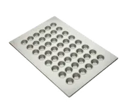 1880 Hospitality X905295 Mini Muffin Pan, 48-Cup, 6 Rows