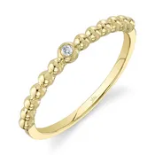 0.02CT DIAMOND BEZEL BAND