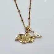 OSU and Pearl Pendant — Leonard Jewelry