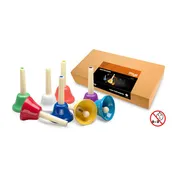 8-note handbell set (colour-coded) for Kids