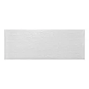 3x8 or 4x12 Ice White Linen Textured Glass Subway Tile