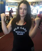 Wild Card Boxing Club Old School Logo Women's Tank - Black/White