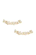 925 Gold Alta Crystal Ear Crawler