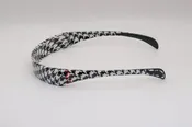 *CLOSEOUT* Houndstooth w/ Red Crystals