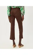 28" Annet High Rise Crop Flare Pant - Coco Beach