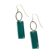 Brass Loop Earrings