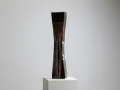 1882 LTD. BRUCE MCLEAN GARDENWARE VESSEL 2 W6" x D2.5" x H26”