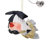 Goodwill Kissing fish ornament Diva bow