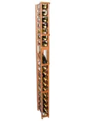 1 Column Individual Classic Mahogany Wine Rack (77.5″)