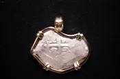Akerendam Shipwreck Treasure Coin, 1700’s, 4 Reales, 2021243