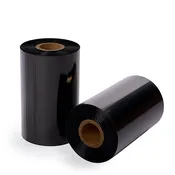4.33" x 1182' Wax Resin Thermal Transfer Ribbon - 24 Rolls/Case - 1" Core - Coated Side In - Datamax SATO