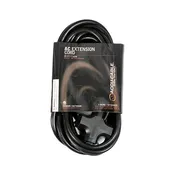 Accu-Cable 12-Gauge Power Extension Cord with Tap Edison Outlet | 25 ft