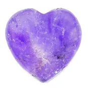 Amethyst Small Crystal Heart