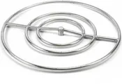 30″ Stainless Steel Fire Ring