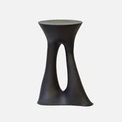 Kreten Side Table - Tall / Black
