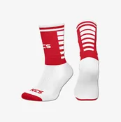 Abbeyknockmoy Hurling Club KCS 3D Ankle Socks - White / Red