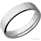 5 mm wide Flat Cobalt Chrome band.
