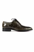 13993-F Dublin Crocodile Cap-Toe Oxford