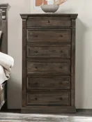 Adele 36" 5 Drawer Chest - Dark Cocoa