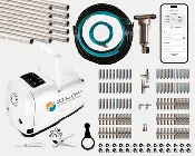 100’ High Pressure Misting System Kit w/App Control Pump - (50 Misting Nozzles)