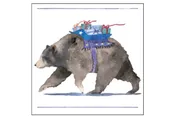 CP921 Bearing Gifts Grizzly Bear - Coaster Pack