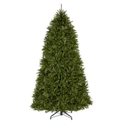 10 ft. Pre-Lit Dunhill Fir Hinged Tree with Clear Lights, Plug-In