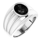 Bezel-Set Ring