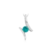Bypass Pendant (Sterling Silver)