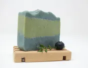 One Handmade Cold Process Soap with Cedar Soap Dish — T&J HANDCRAFTED SOAP