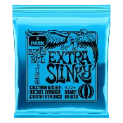 Extra Slinky Nickel Wound Electric Guitar Strings 8-38 Gauge - 3 Pack