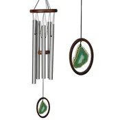 Agate Chime - Large, Green
