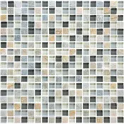 5/8×5/8 Silver Aspen Glass Quartz Blend
