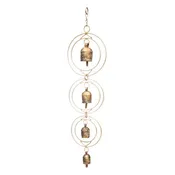 4-Bell Loop Brass & Iron Chime