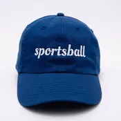 100% Cotton Sportsball Baseball Hat