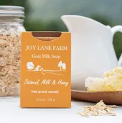 4.3oz Goat Milk Soap Oatmeal, Milk & Honey