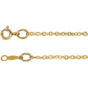 1.75 mm Cable Chain Bracelet
