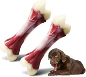 Beef Flavor Indestructible Nylon Puppy Bone Tough LA111