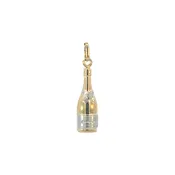 14K Champagne Bottle Pendant
