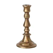 Antiqued Metal Half Inch Taper Candle Holder